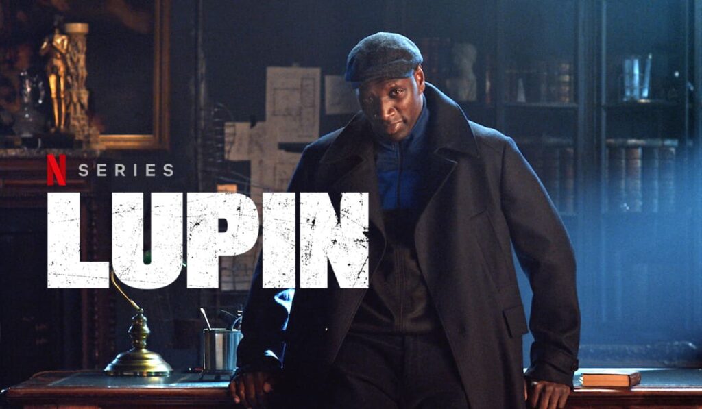 Omar Sy sul set di Lupin