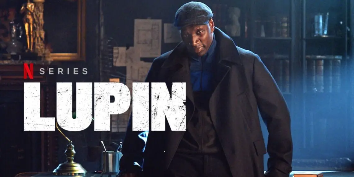Omar Sy sul set di Lupin