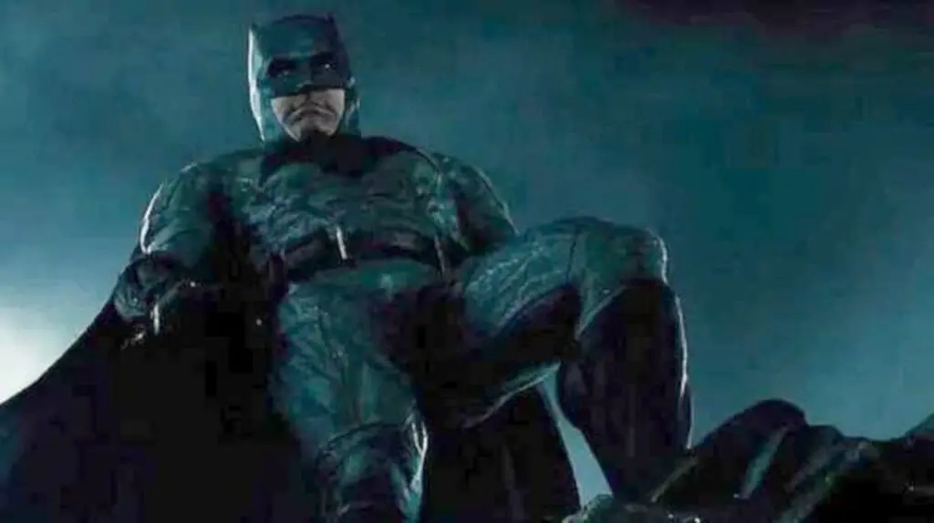 Batman in una scena di Justice League