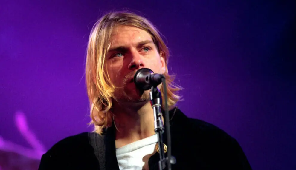 Kurt Cobain in live nel dicembre del 1993
