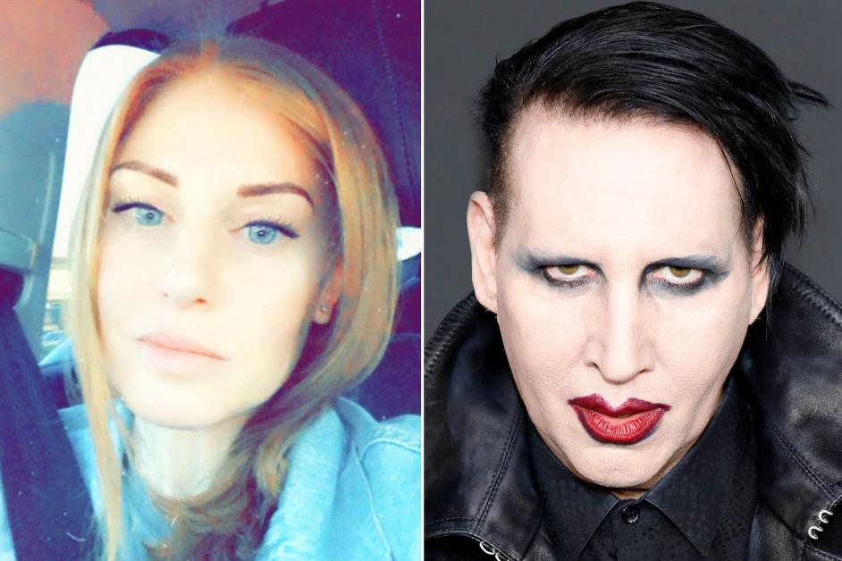 Ashley Morgan Smithline e Marilyn Manson