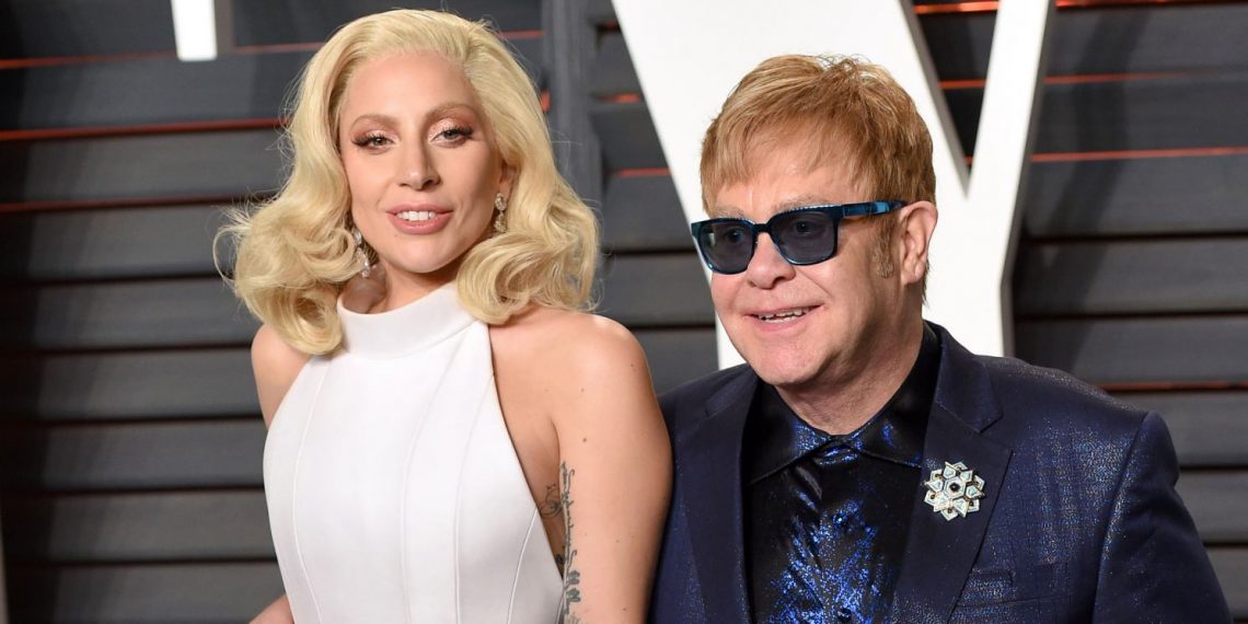 Elton John e Lady Gaga