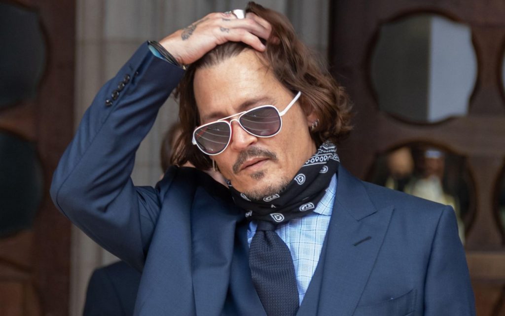 Johnny Depp a Londra