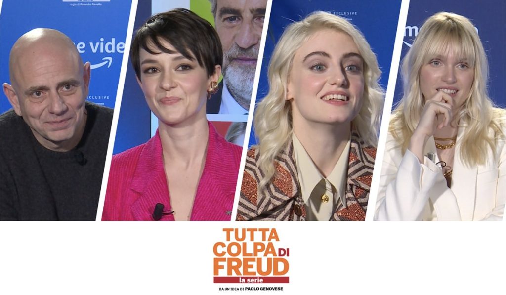 Il cast televisivo di Tutta colpa di Freud