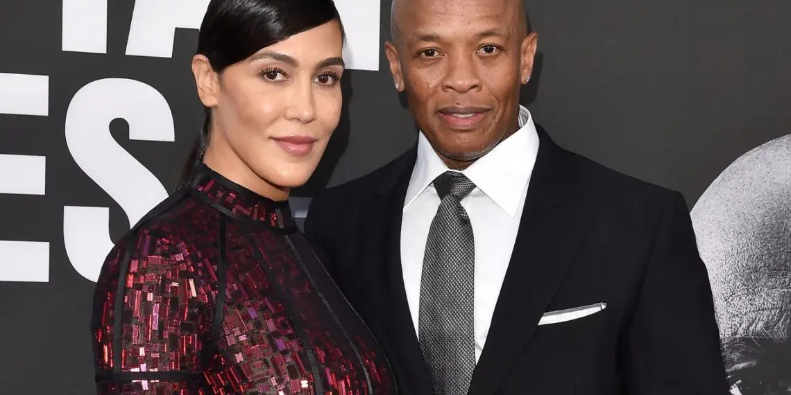 Dr. Dre in foto con Nicole Young