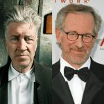 Primi piani di David Lynch e Steven Spielberg