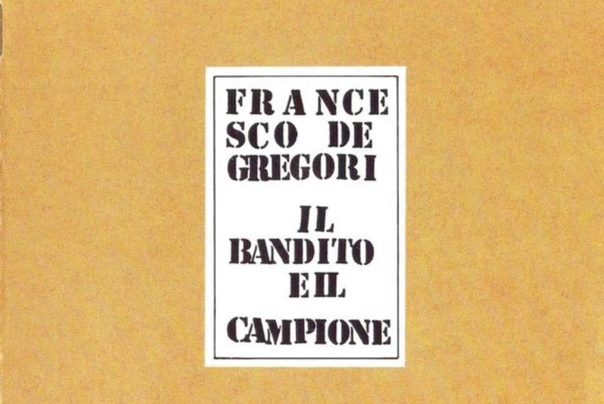 Album "Il bandito e il campione" di De Gregori
