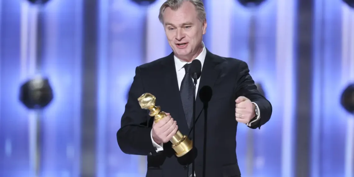 Christopher Nolan Golden Globes 2024