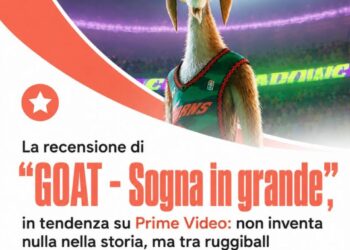 La recensione di GOAT - Sogna in grande, in tendenza su Prime Video non inventa nulla nella storia, ma tra ruggiball e animazione riesce a divertire
