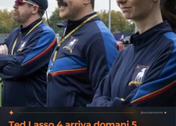 Ted Lasso 4 arriva domani 5 agosto su Apple TV Ted torna a Richmond, ma stavolta allena una squadra femminile