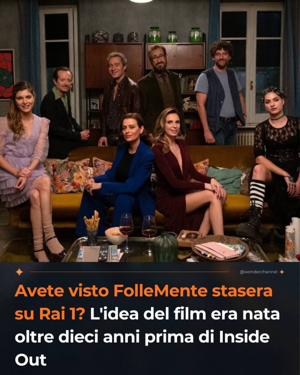 Avete visto FolleMente stasera su Rai 1? L’idea del film era nata oltre dieci anni prima di Inside Out