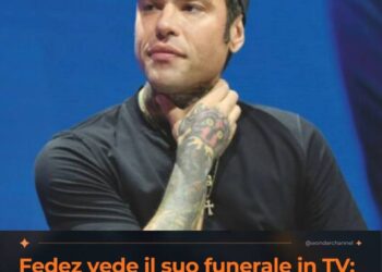 Fedez vede il suo funerale in TV “Non mi ha fatto un effetto particolare” e poi si prepara a intervistare Beppe Grillo a Pulp