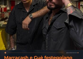 Marracash e Guè festeggiano trent’anni di amicizia con Casini, ma Gangsta’s Paradise si prende subito la scena