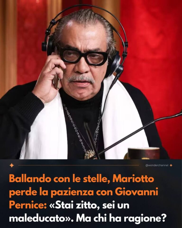 Ballando con le stelle, Mariotto perde la pazienza con Giovanni Pernice «Stai zitto, sei un maleducato». Ma chi ha ragione