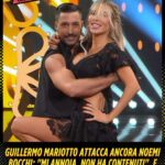 Guillermo Mariotto attacca ancora Noemi Bocchi Mi annoia, non ha contenuti. E sulla battuta su Totti non chiede scusa