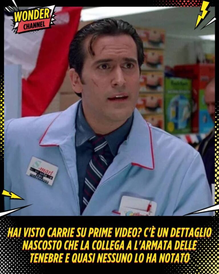 Hai visto Carrie su Prime Video C'è un dettaglio nascosto che la collega a L'armata delle tenebre e quasi nessuno lo ha notato