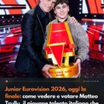 Junior Eurovision 2026, oggi la finale come vedere e votare Matteo Trullu, il giovane talento italiano che sogna la vittoria a Malta