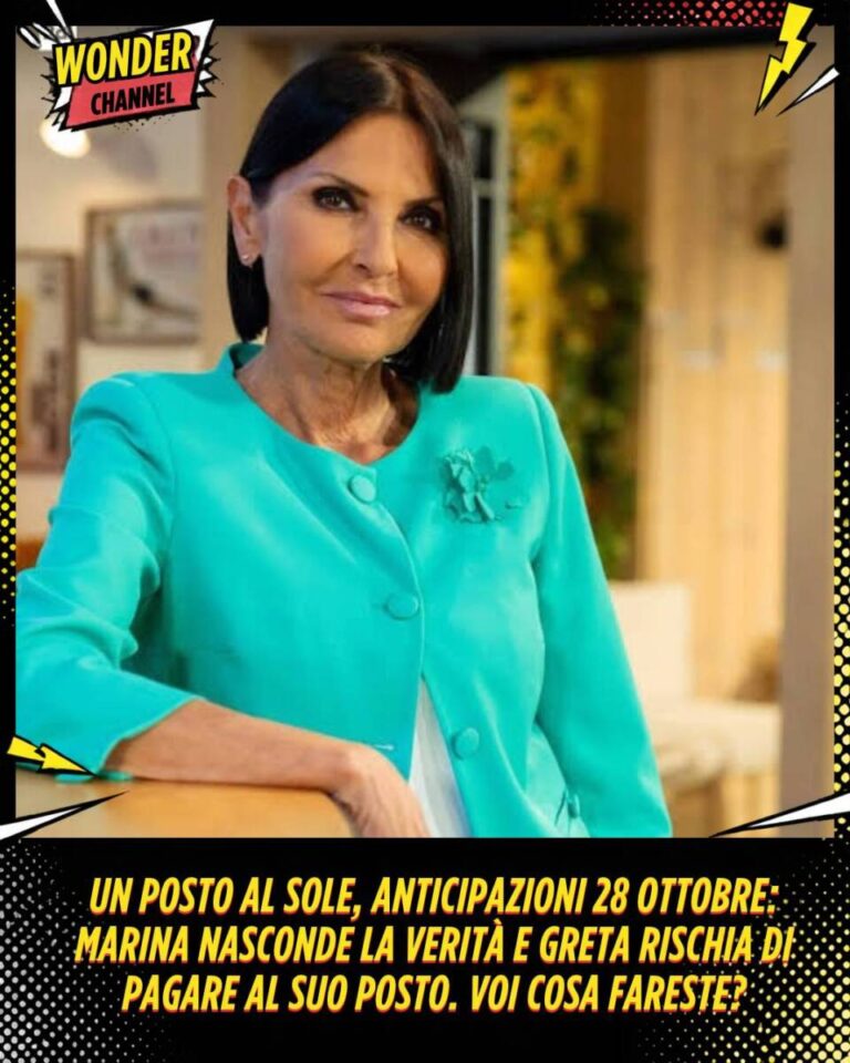 Un Posto al Sole, anticipazioni 28 ottobre Marina nasconde la verità e Greta rischia di pagare al suo posto. Voi cosa fareste