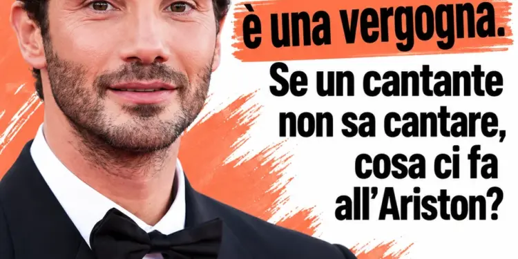 Sanremo 2027, De Martino dice sì all’Auto-Tune: per noi è una vergogna. Se un cantante non sa cantare, cosa ci fa all’Ariston?